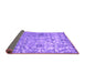 Sideview of Abstract Purple Contemporary Rug, con1281pur