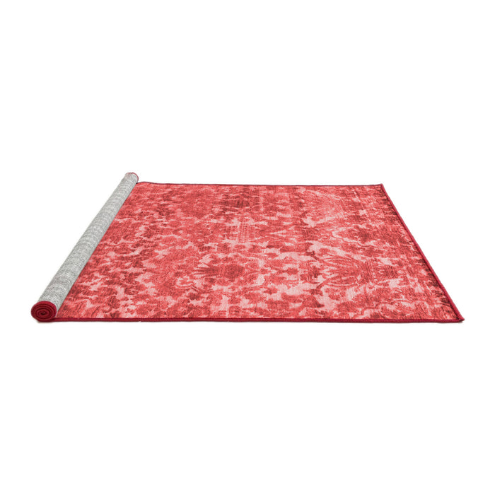 Contemporary Red Washable Rugs