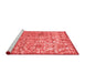 Contemporary Red Washable Rugs