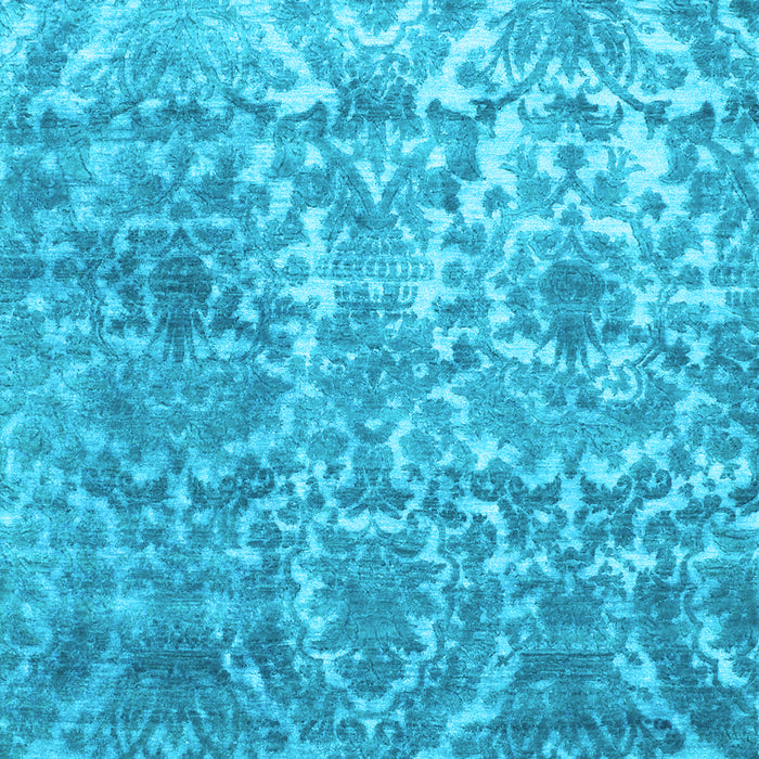 Machine Washable Abstract Light Blue Contemporary Rug, wshcon1281lblu