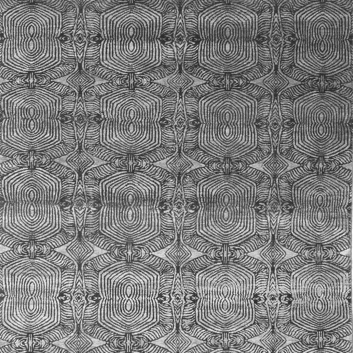 Abstract Gray Contemporary Rug, con1283gry