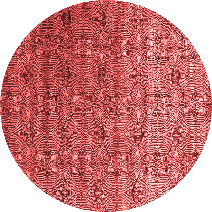 Machine Washable Abstract Red Contemporary Rug, wshcon1283red