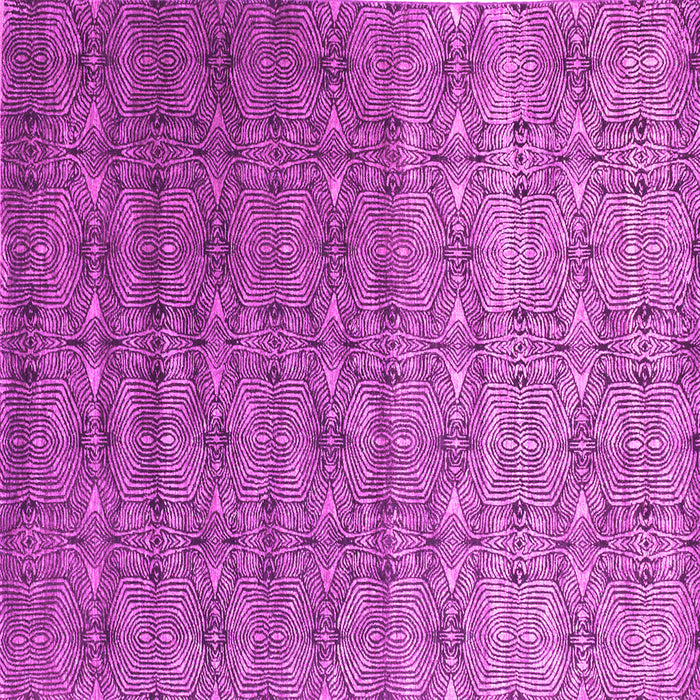 Square Machine Washable Abstract Pink Contemporary Rug, wshcon1283pnk