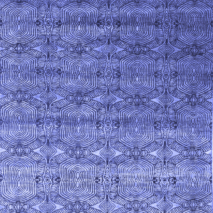 Machine Washable Abstract Blue Contemporary Rug, wshcon1283blu