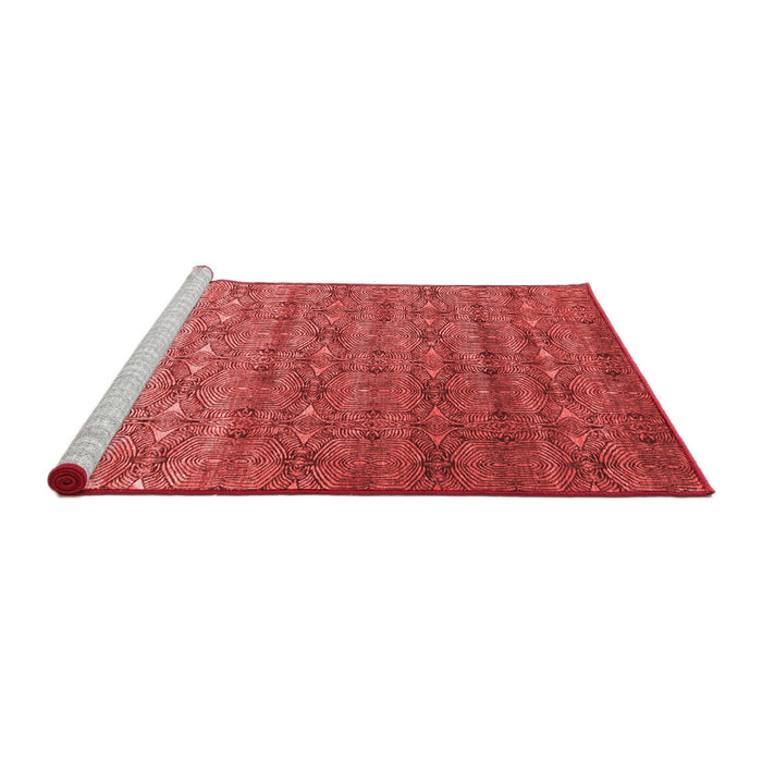 Contemporary Red Washable Rugs