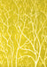 Machine Washable Abstract Yellow Contemporary Rug, wshcon1284yw