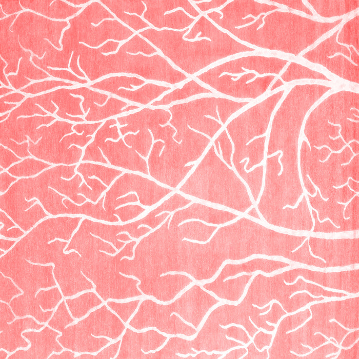 Machine Washable Abstract Red Contemporary Rug, wshcon1284red