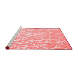 Contemporary Red Washable Rugs