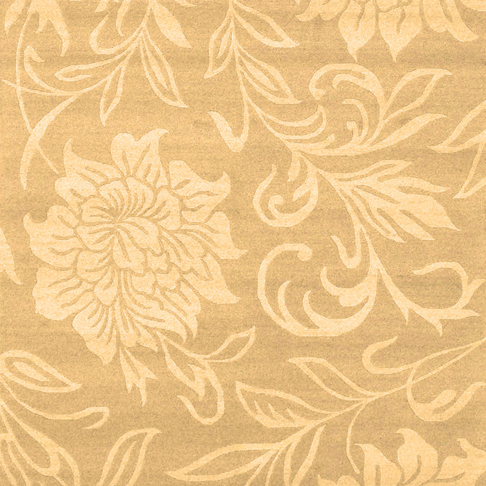 Solid Brown Modern Rug, con1285brn