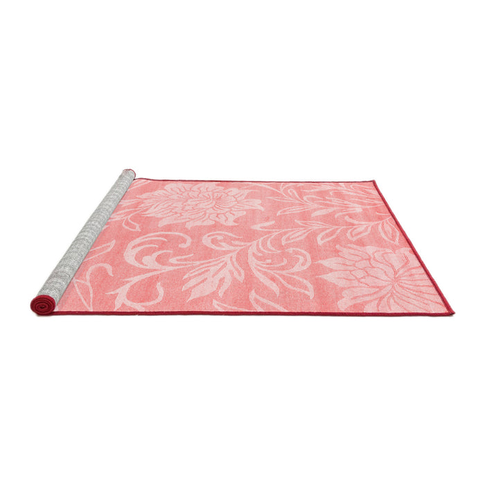 Modern Red Washable Rugs
