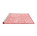 Modern Red Washable Rugs