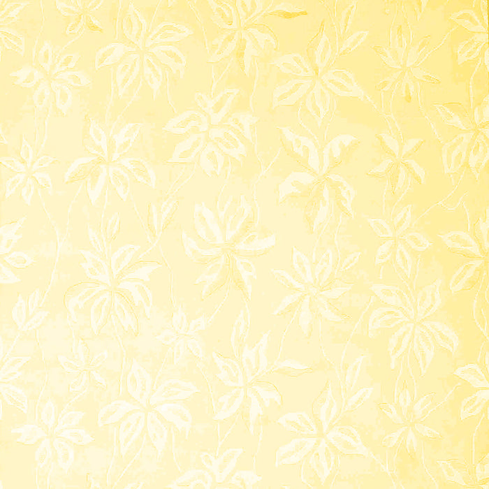 Solid Yellow Modern Rug, con1286yw