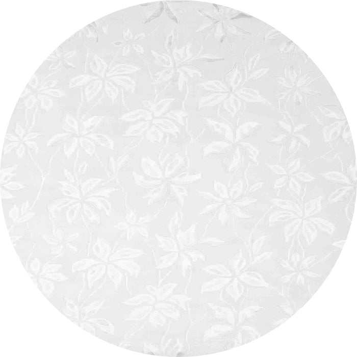 Square Solid Gray Modern Rug, con1286gry