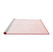 Modern Red Washable Rugs