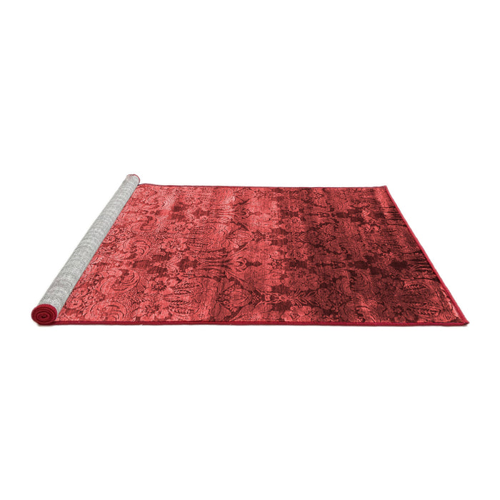 Contemporary Red Washable Rugs