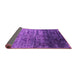 Sideview of Abstract Pink Contemporary Rug, con1287pnk