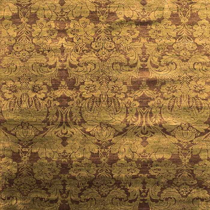 Serging Thickness of Machine Washable Abstract Orange Contemporary Area Rugs, wshcon1287org