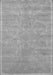 Abstract Gray Contemporary Rug, con1288gry