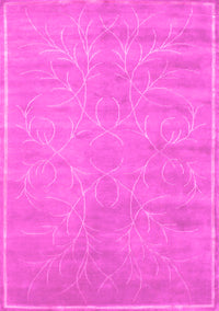 Abstract Pink Contemporary Rug, con1288pnk