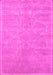 Abstract Pink Contemporary Rug, con1288pnk