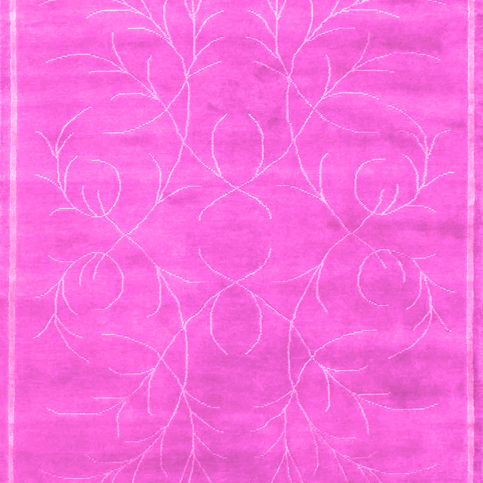 Abstract Pink Contemporary Rug, con1288pnk
