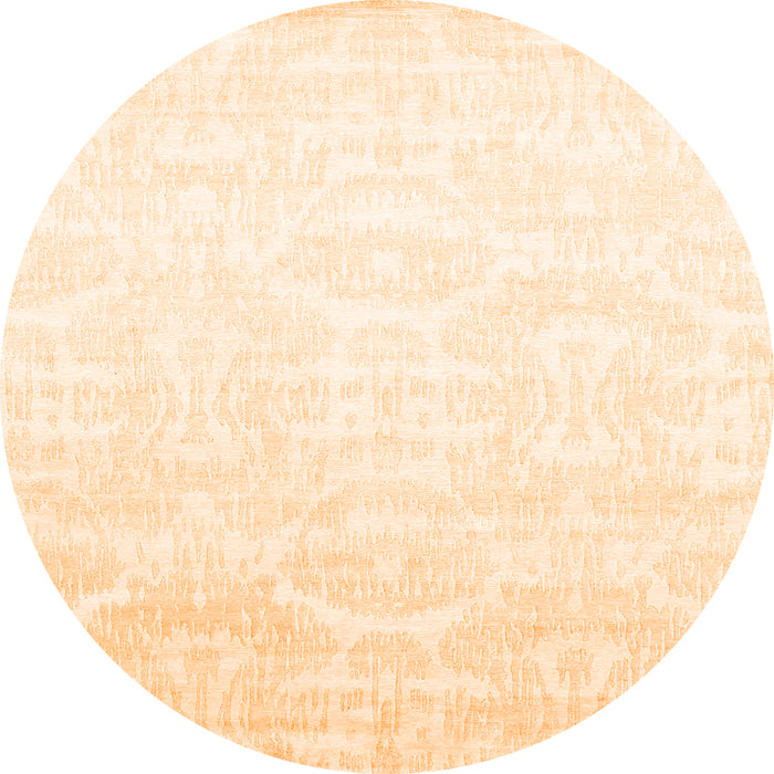 Machine Washable Solid Orange Modern Area Rugs, wshcon1289org