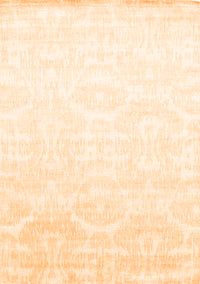 Solid Orange Modern Rug, con1289org