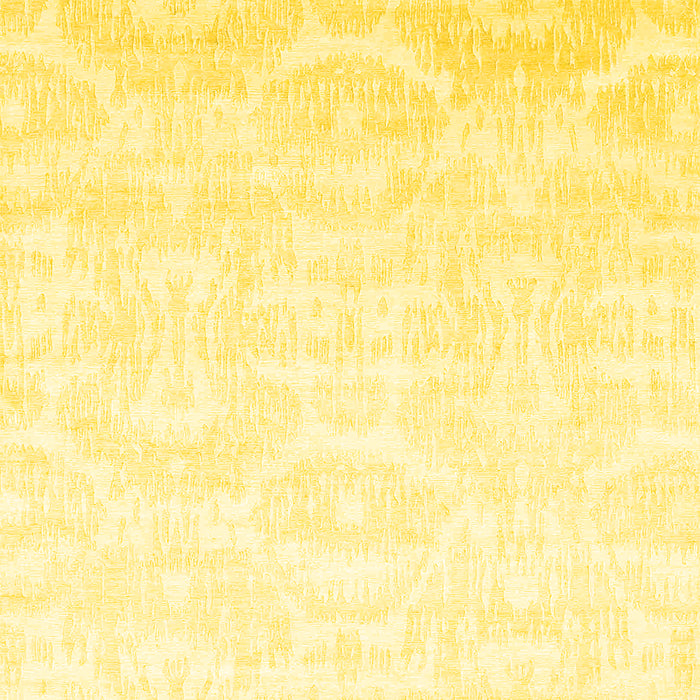 Machine Washable Solid Yellow Modern Rug, wshcon1289yw