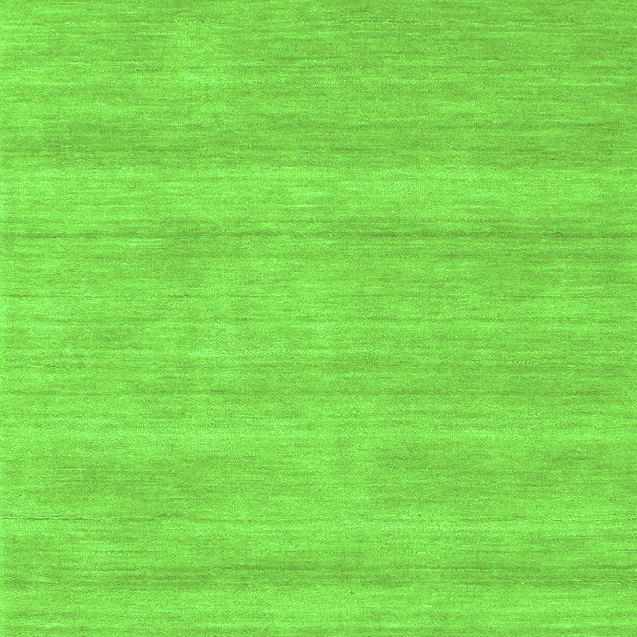 Solid Green Modern Rug, con128grn