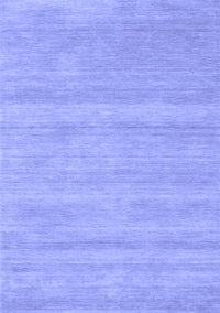 Solid Blue Modern Rug, con128blu