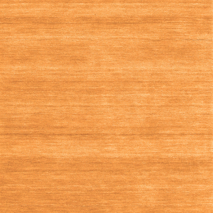 Serging Thickness of Machine Washable Solid Orange Modern Area Rugs, wshcon128org