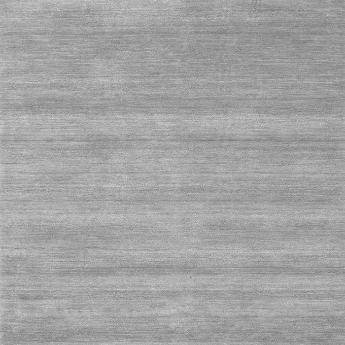Serging Thickness of Solid Gray Modern Rug, con128gry