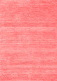 Solid Red Modern Rug, con128red