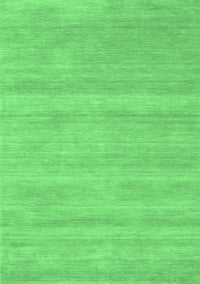 Solid Emerald Green Modern Rug, con128emgrn