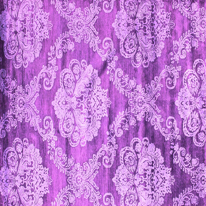 Square Machine Washable Abstract Pink Contemporary Rug, wshcon1290pnk