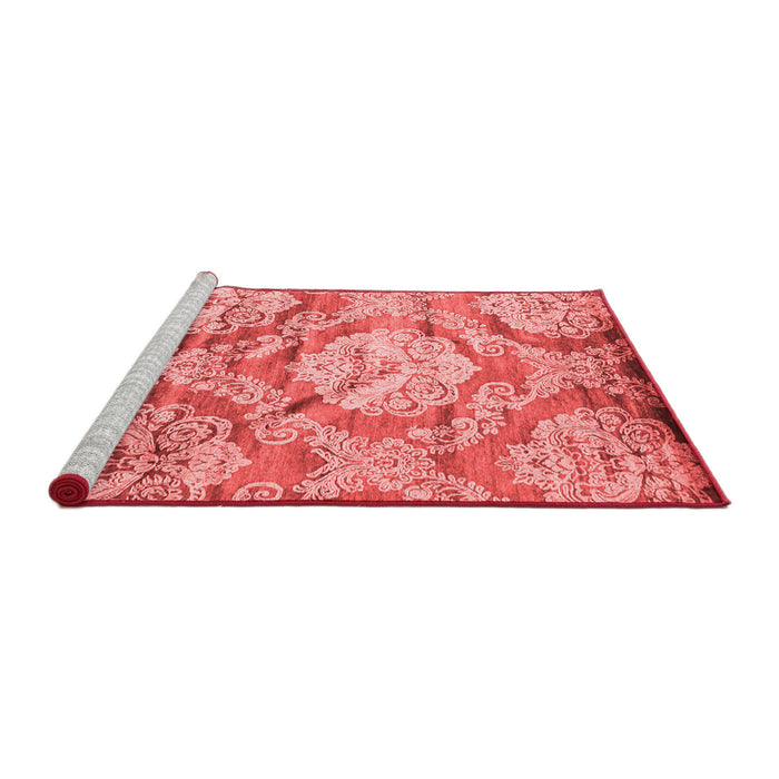 Contemporary Red Washable Rugs