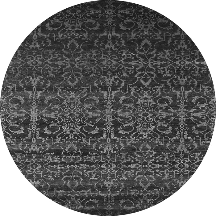 Machine Washable Persian Gray Bohemian Rug, wshcon1291gry