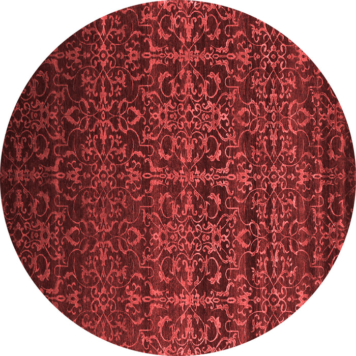 Machine Washable Persian Red Bohemian Rug, wshcon1291red