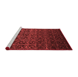 Bohemian Red Washable Rugs