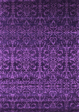 Persian Purple Bohemian Rug, con1291pur