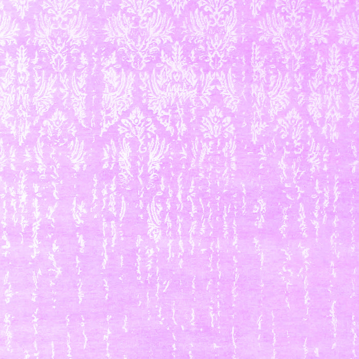 Machine Washable Solid Purple Modern Area Rugs, wshcon1292pur