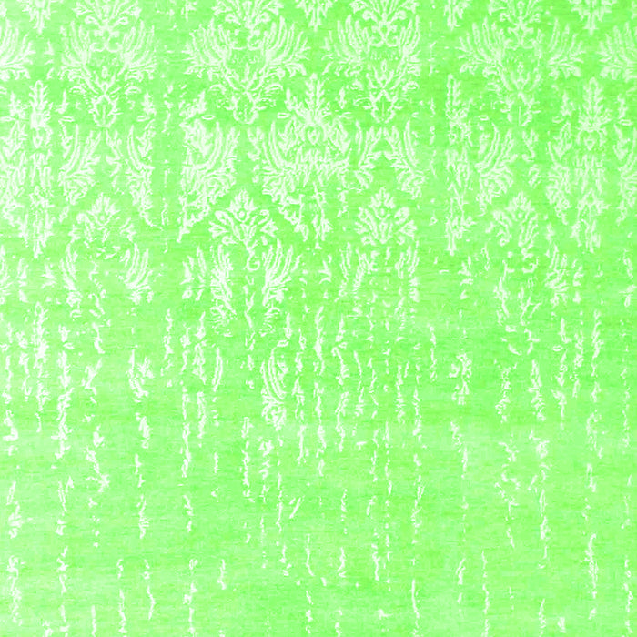 Solid Green Modern Rug, con1292grn