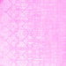 Square Solid Pink Modern Rug, con1292pnk