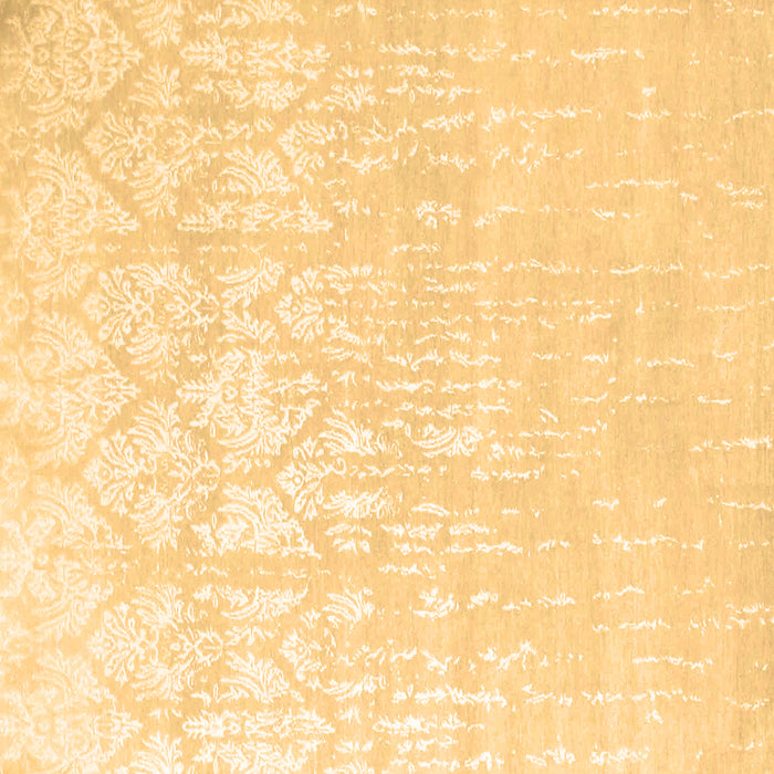 Square Machine Washable Solid Brown Modern Rug, wshcon1292brn