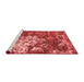 Contemporary Red Washable Rugs