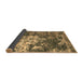 Sideview of Abstract Brown Contemporary Rug, con1293brn