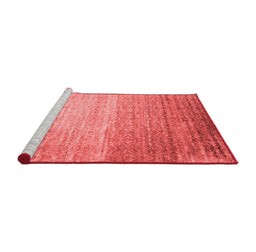 Contemporary Red Washable Rugs