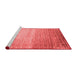 Contemporary Red Washable Rugs