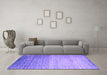 Machine Washable Abstract Purple Contemporary Area Rugs in a Living Room, wshcon1294pur