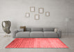 Contemporary Red Washable Rugs